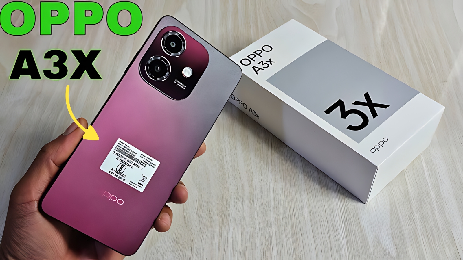 OPPO A3X 4G 